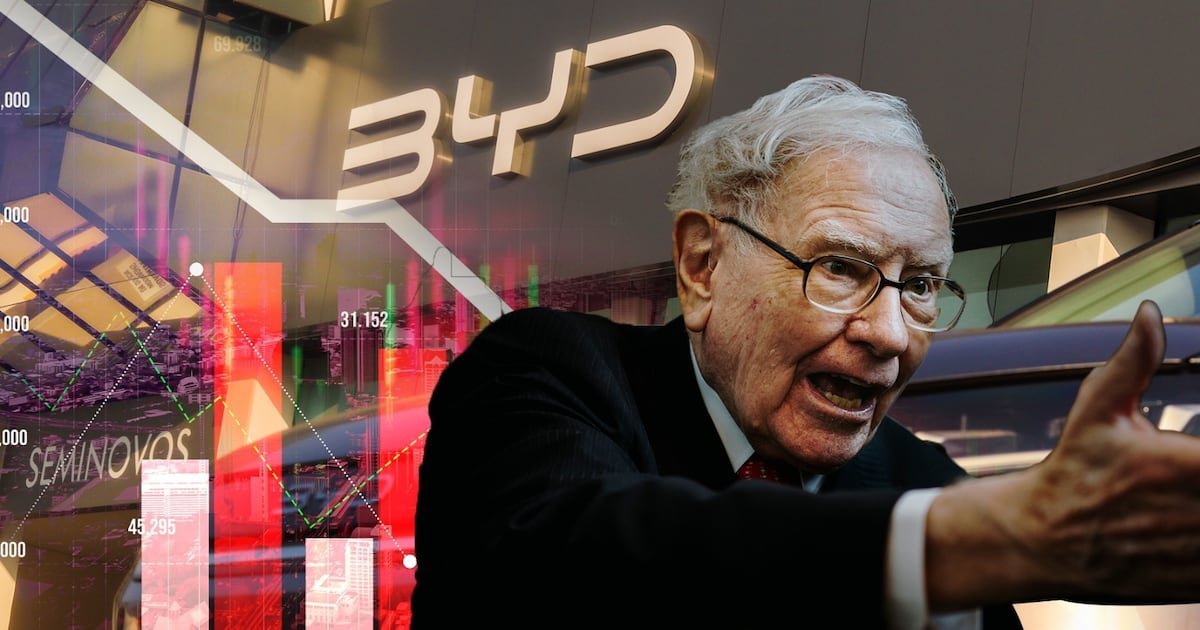 Warren Buffett ‘abandona’ a BYD y la compañía china cae 3% en la Bolsa de Hong Kong Warren Buffett ‘abandona’ a BYD y la compañía china cae 3% en la Bolsa de Hong Kong